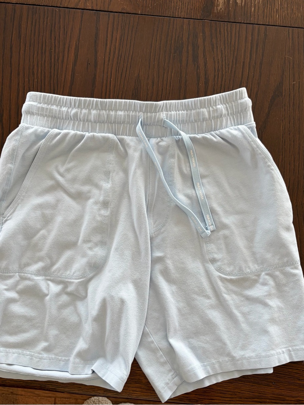 Lounge shorts size S, light blue